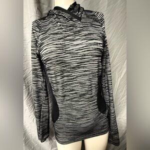 Pearl Izumi Striped Black and Gray Utility Jacket
